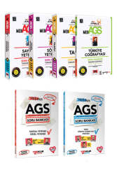 Yargı Yayınları & Yediiklim Yayınları 2025 MEB-AGS Tüm Dersler Soru Bankası Full Paket (6 Kitap) - Yargı Yayınları