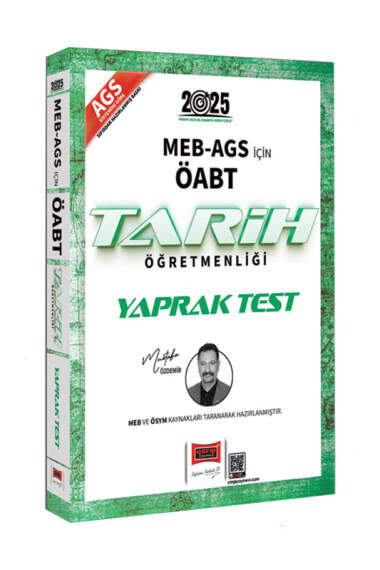 Yargı Yayınları 2025 MEB-AGS ÖABT Tarih Öğretmenliği Yaprak Test - 1