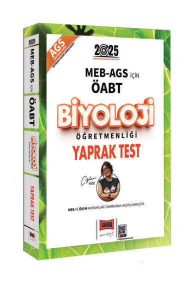 Yargı Yayınları 2025 MEB-AGS ÖABT Biyoloji Öğretmenliği Yaprak Test - 1