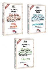 Yargı Yayınları 2025 MEB-AGS ÖABT Türk Dili ve Edebiyatı Öğretmenliği Konu-Soru-Yaprak Test Seti - Yargı Yayınları