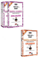 Yargı Yayınları 2025 MEB-AGS ÖABT Sosyal Bilgiler Öğretmenliği Konu ve Soru Bankası Seti - Yargı Yayınları