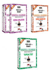 Yargı Yayınları 2025 MEB-AGS ÖABT Sosyal Bilgiler Öğretmenliği Konu-Soru-Yaprak Test Seti - Yargı Yayınları