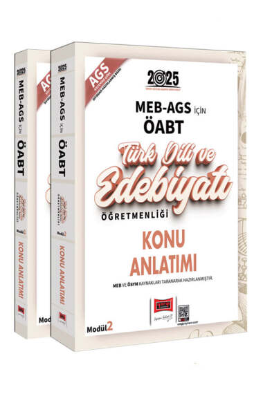 Yargı Yayınları 2025 MEB-AGS ÖABT Türk Dili ve Edebiyatı Öğretmenliği Konu Anlatımı - 1