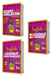 Yargı Yayınları 2025 YÖKDİL Sağlık Konu-Soru-Deneme Seti (3 Kitap) - Yargı Yayınları