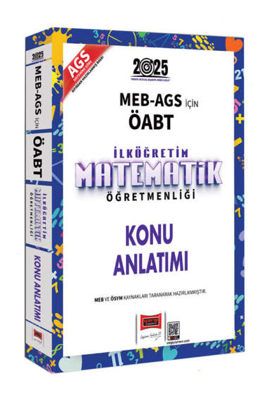 Yargı Yayınları 2025 MEB AGS ÖABT İlköğretim Matematik Öğretmenliği Konu Anlatımı - 1