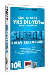 Yargı Yayınları YKS-Dil ve YDT İçin Son 14 Yılda Sıklıkla Kullanılan Sihirli Sınav Kelimeleri (+10 Deneme İlaveli) - Yargı Yayınları