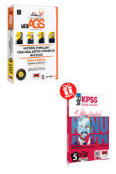 Yargı Yayınları 2025 MEB-AGS Anka Serisi Eğitimin Temelleri Türk Milli Eğitim Sistemi İle Mevzuatı Tamamı Çözümlü Soru Bankası - Yargı Yayınları