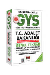 Yargı Yayınları 2025 T.C Adalet Bakanlığı Yazı İşleri Müdürü Kadrosu İçin Genel Tekrar - Yargı Yayınları