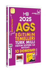 Yargı Yayınları 2025 MEB-AGS Eğitimin Temelleri Türk Milli Eğitim Sistemi ile Mevzuatı 10 Deneme - Yargı Yayınları