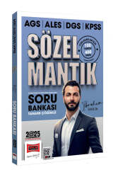 Yargı Yayınları 2025 AGS ALES DGS KPSS Sözel Mantık Tamamı Çözümlü Soru Bankası - Yargı Yayınları