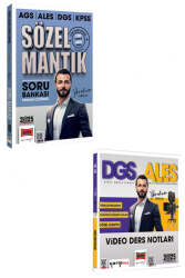 Yargı Yayınları 2025 AGS ALES DGS KPSS Sözel Mantık Soru Bankası - Türkçe Paragraf Video Ders Notları Seti (2 Kitap) - Yargı Yayınları