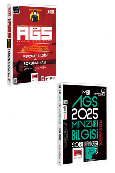 Yargı Yayınları 2025 MEB-AGS Mevzuat Bilgisi Soru Bankası Seti (Özgür Özkınık - Tufan Genç) - 1