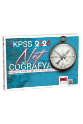 Yargı Yayınları 2026 EKPSS Akılda Kalan Harita Tablo ve Grafiklerle Net Coğrafya - Yargı Yayınları