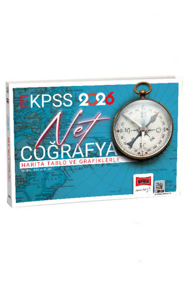 Yargı Yayınları 2026 EKPSS Akılda Kalan Harita Tablo ve Grafiklerle Net Coğrafya - 1