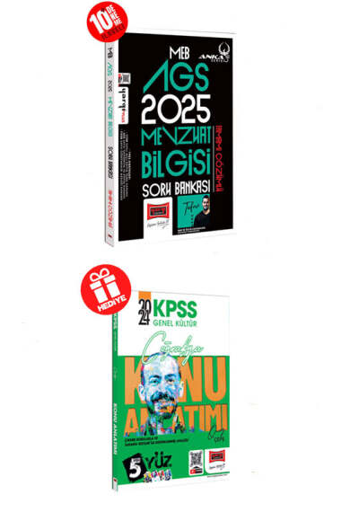 Yargı Yayınları 2025 MEB-AGS Anka Serisi Mevzuat Bilgisi Tamamı Çözümlü Soru Bankası (10 Deneme İlaveli) - 1