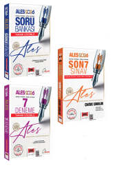Yargı Yayınları 2026 ALES VIP Sayısal-Sözel Yetenek Soru - 7 Deneme - 7 Sınav Çıkmış Sorular Seti (3 Kitap) - Yargı Yayınları