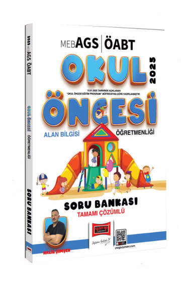 Yargı Yayınları 2025 MEB-AGS ÖABT Okul Öncesi Alan Bilgisi Öğretmenliği Tamamı Çözümlü Soru Bankası (Halil Şimşek) - 1