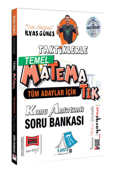 Yargı Yayınları Tüm Adaylar İçin Taktiklerle Temel Matematik Konu Anlatımlı Soru Bankası (İlyas Güneş) - 1