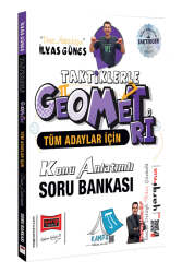 Yargı Yayınları Tüm Adaylar İçin Taktiklerle Temel Geometri Konu Anlatımlı Soru Bankası (İlyas Güneş) - Yargı Yayınları