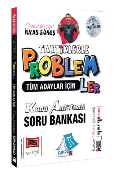 Yargı Yayınları Tüm Adaylar İçin Taktiklerle Temel Problemler Konu Anlatımlı Soru Bankası (İlyas Güneş) - 1