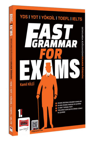 Yargı Yayınları YDS YDT YÖKDİL TOEFL IELTS Fast Grammar For Exams - 1
