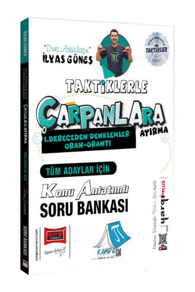 Yargı Yayınları Tüm Adaylar İçin Taktiklerle Çarpanlara Ayırma Konu Anlatımlı Soru Bankası (İlyas Güneş) - 1