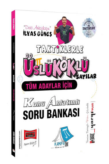 Yargı Yayınları Tüm Adaylar İçin Taktiklerle Üslü Köklü Sayılar Konu Anlatımlı Soru Bankası (İlyas Güneş) - 1