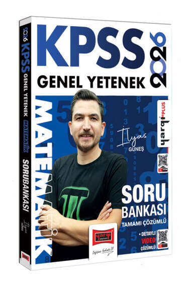 Yargı Yayınları 2026 KPSS Genel Yetenek Tamamı Çözümlü Matematik Soru Bankası (İlyas Güneş) - 1