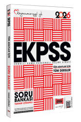 Yargı Yayınları 2026 Tüm Adaylar İçin EKPSS GK-GY Tüm Dersler Tamamı Çözümlü Soru Bankası - Yargı Yayınları