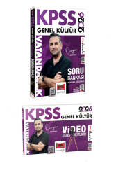 Yargı Yayınları 2026 KPSS Genel Kültür Vatandaşlık Soru Bankası ve Video Ders Notları Seti (Özgür Özkınık) - Yargı Yayınları