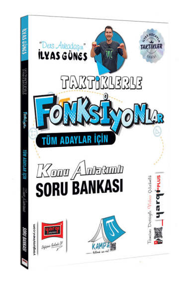 Yargı Yayınları Tüm Adaylar İçin Taktiklerle Fonksiyonlar Konu Anlatımlı Soru Bankası (İlyas Güneş) - 1