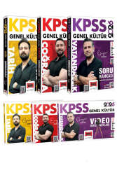 Yargı Yayınları 2026 Genel Kültür Tarih-Coğrafya-Vatandaşlık Soru Bankası ve Video Ders Notları Seti (6 Kitap) - Yargı Yayınları
