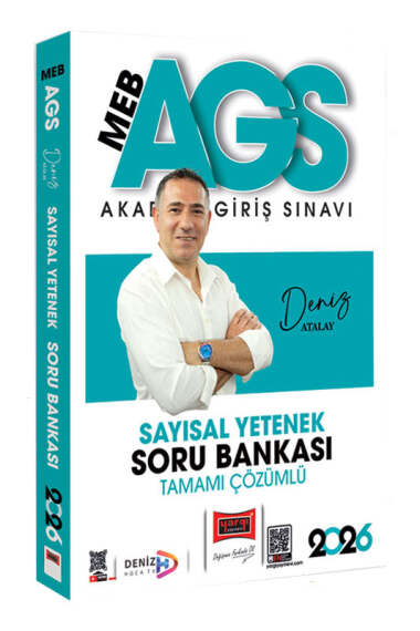 Yargı Yayınları 2026 MEB-AGS Sayısal Yetenek Soru Bankası (Deniz Atalay) - 1