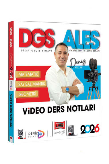 Yargı Yayınları 2026 DGS ALES Matematik Video Ders Notları (Deniz Atalay) - 1