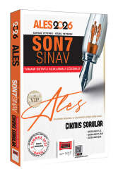 Yargı Yayınları 2026 ALES VİP Sayısal-Sözel Yetenek Son 7 Sınav Çıkmış Sorular (6 Temmuz Dahil) - Yargı Yayınları