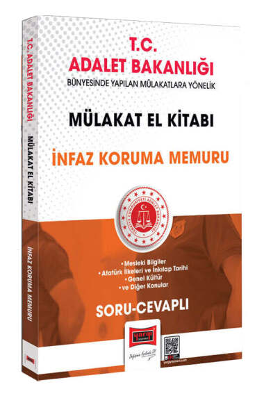 Yargı Yayınları T.C. Adalet Bakanlığı İnfaz Koruma Memuru Mülakat El Kitabı (Soru-Cevaplı) - 1