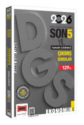 Yargı Yayınları 2026 DGS Sayısal-Sözel Yetenek Son 5 Yıl Çıkmış Sorular (Ekonomik Baskı) - Yargı Yayınları