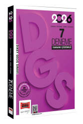 Yargı Yayınları 2026 DGS Sayısal-Sözel Yetenek Tamamı Çözümlü 7 Deneme - Yargı Yayınları