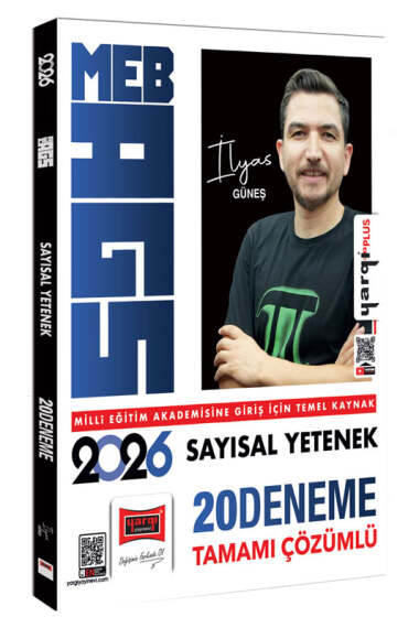 Yargı Yayınları 2026 MEB-AGS Sayısal Yetenek Tamamı Çözümlü 20 Deneme (İlyas Güneş) - 1