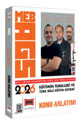 Yargı Yayınları 2026 MEB-AGS Eğitimin Temelleri ve Türk Milli Eğitim Sistemi Konu Anlatımı - Yargı Yayınları