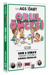 Yargı Yayınları 2026 ÖABT MEB-AGS Okul Öncesi Öğretmenliği Son 6 Sınav Çıkmış Sorular - Yargı Yayınları