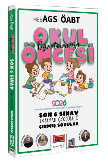 Yargı Yayınları 2026 ÖABT MEB-AGS Okul Öncesi Öğretmenliği Son 6 Sınav Çıkmış Sorular - 1