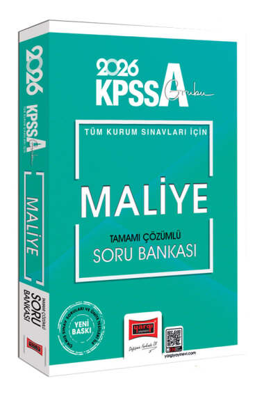 Yargı Yayınları 2026 KPSS-A Grubu Tüm Kurum Sınavları İçin Maliye Tamamı Çözümlü Soru Bankası - 1