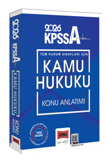 Yargı Yayınları 2026 KPSS-A Grubu Tüm Kurum Sınavları İçin Kamu Hukuku Konu Anlatımı - 1