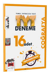 Yargı Yayınları 2026 TYT Coğrafya 16 Deneme Sınavı - Yargı Yayınları