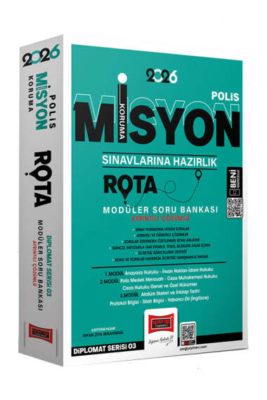 Yargı Yayınları 2026 Polis Misyon Sınavlarına Hazırlık Rota Modüler Soru Bankası Seti - 1