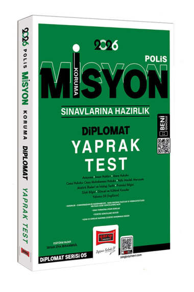 Yargı Yayınları 2026 Polis Misyon Koruma Sınavlarına Hazırlık Diplomat Yaprak Test - 1