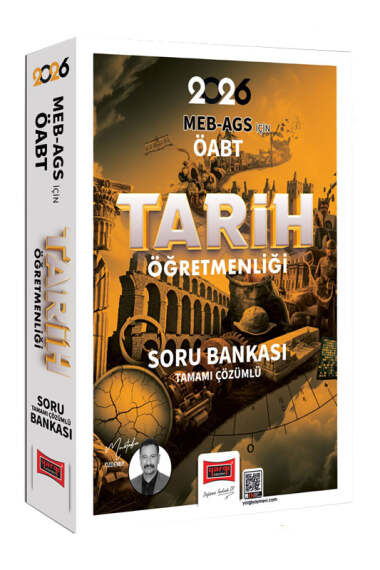 Yargı Yayınları 2026 MEB-AGS ÖABT Tarih Öğretmenliği Tamamı Çözümlü Soru Bankası - 1