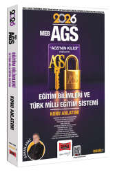 Yargı Yayınları 2026 MEB-AGS Kilidi Eğitim Bilimleri ve Türk Milli Eğitim Sistemi Konu Anlatımı Modül 1 - Yargı Yayınları