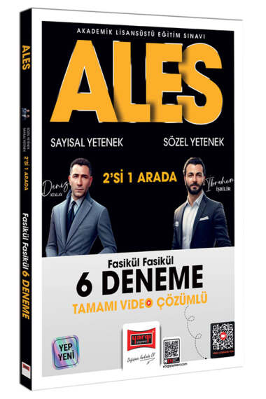 Yargı Yayınları 2026 ALES Sayısal Yetenek - Sözel Yetenek Fasikül Fasikül Tamamı Video Çözümlü 6 Deneme - 1